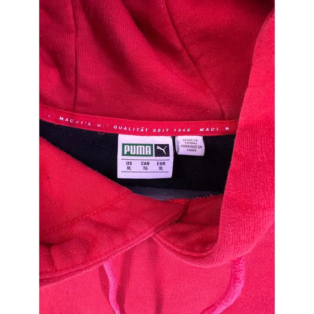 Vintage PUMA Iconic MCS Hoodie Tricolor Size XL